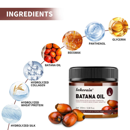 Hair Growth Batana Oil Unrefined Raw for Enhance Efficacy for Thicker Strength Moisturize the scalp Add moisture and nutrition