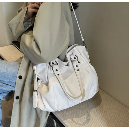 Female Hobo Handbag Large Capacity Shoulder Bags Big Stylsih Tote Bag Ladies Soft Leather Hobos Messenger Bags Women Сумочки