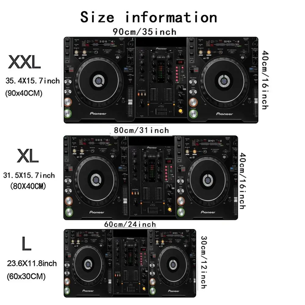 Mixer Controlle MousePad Mouse Pad Large Computer Office Table Mats XXL Anti-slip HD Gaming Keyboard Mousepads Long Desk Mats