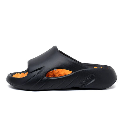 Men Massage Slippers Indoor Outdoor Sandals Beach Casual Shoes Comfortable Soft Slides Flip-flops Men's Sandals Big Size 46 47