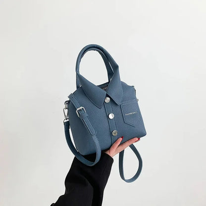 PU Square Compact Shoulder and Crossbody Bags Zipper Unique Design High Quality Hand Bags for Women 2026 Designer Style Bolso