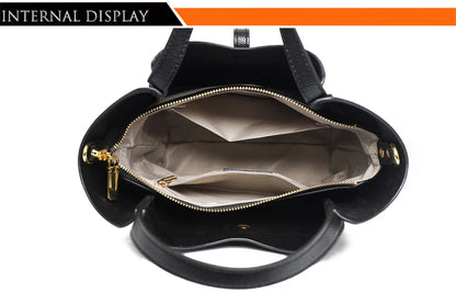 100% Genuine Cow Leather Handbag Women Fashion Elegant Crossbody Bags for Ladies Small Hand Bag Cowhide Shoulder Bags Designer