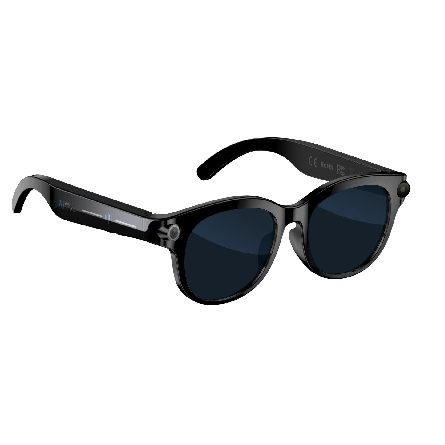 8K AI Smart Glasses With 100MP Camera Chat GPT Touch Sport Sunglasses Bluetooth Call Video Music Player ForMen Women