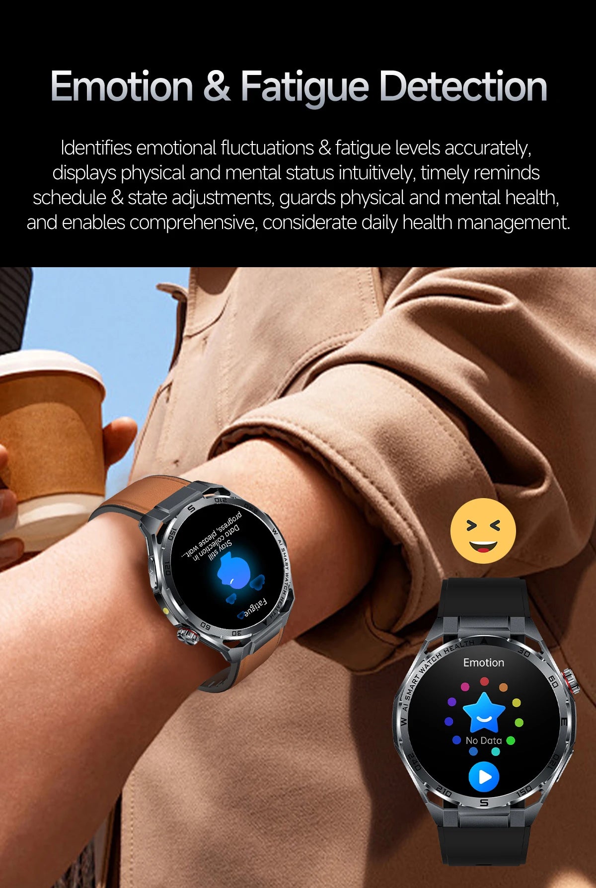 2026 New ECG+PPG Body Fat Analysis Health Smart Watch Uric Acid BP Blood Oxygen Bluetooth call Sports Smart Watch For Men Women