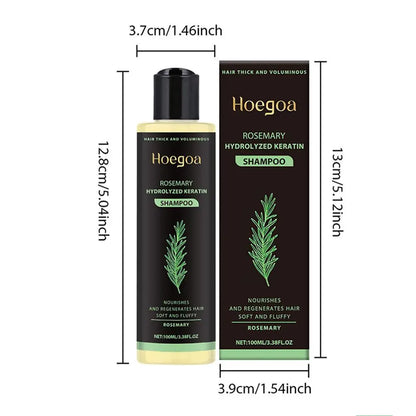 1/2PCS Rosemary Hair Growth Shampoo Organic Rosemary Oil for Hair Growth, Natural Anti Loss Thickening Shampoo for Thinning Hair