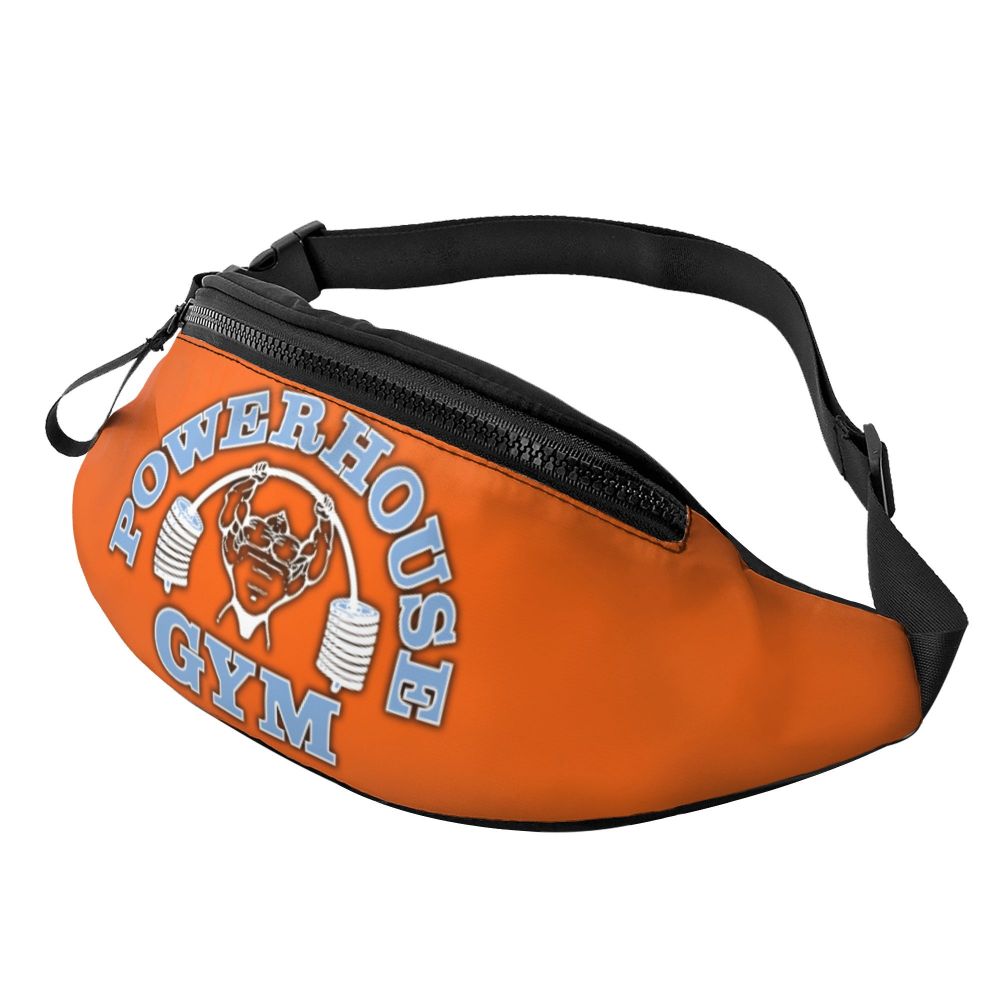 Powerhouse Gym Fanny Bag Custom Bodybuilders Fitness Crossbody Waist Pack Men Women Cycling Camping Phone Money Pouch