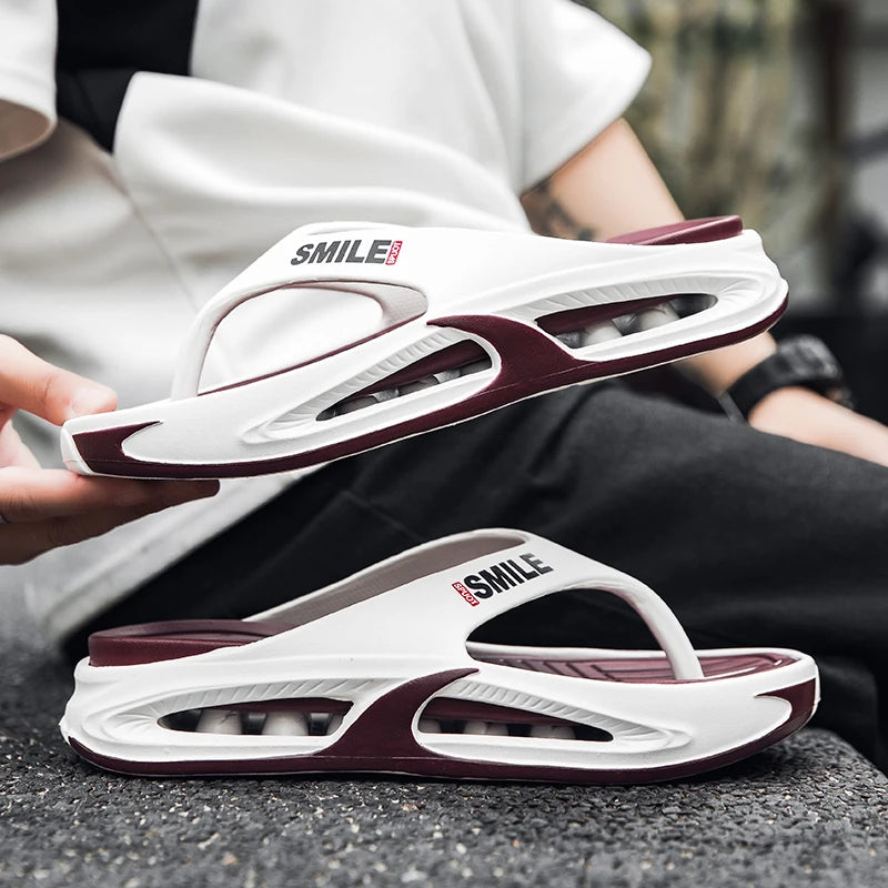 Summer Men's Slippers EVA Flip Flops Indoor Outdoor Comfortable Soft Slides Casual Shoes Men Beach Sandals Male House Slippers