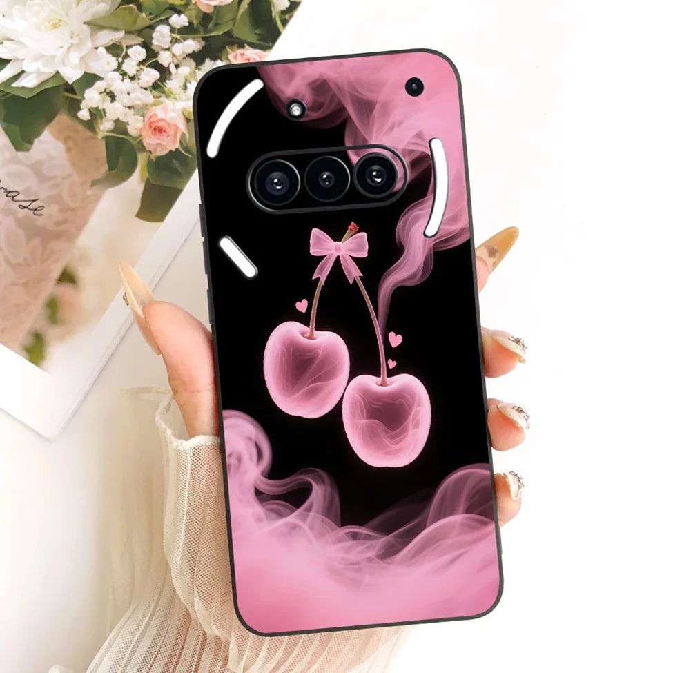 Casing For Nothing Phone (3a) A059 Cover For Nothing Phone 3a Case Silicone Cute Cat Fashion Butterfly Funny Painted