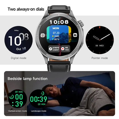 2025 New For OPPO Watch X2 GPS Smart Watch Men High-end Business Men Bluetooth Call IP68 Waterproof Fitness Tracker Smartwatches