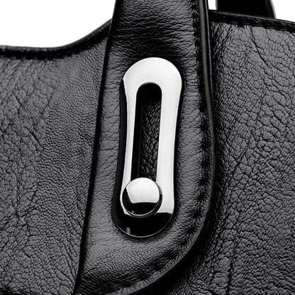 3 Layers Large Capacity Designer Women Top-Handle Bags Shoulder Crossbody Bags for Women Luxury Patent Leather Casual Tote Bag