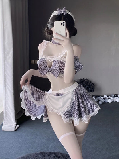 Erotic Outfit Sexy Club Stage Costumes Transparent Lingerie BunnyGirl Temptation Backless Exotic Cosplay Apparel Naughty Clothes