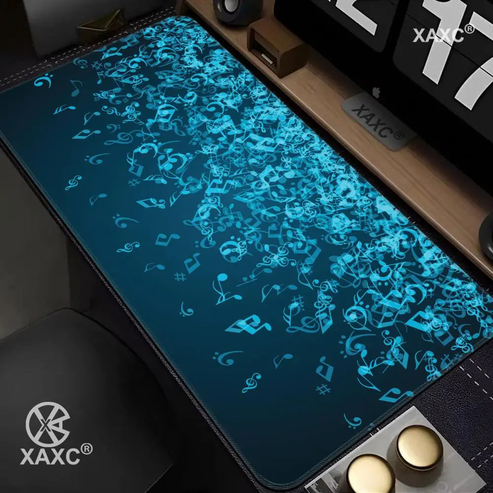 Musical Symbols Mouse Pad large keyboard mouse desk pad non-slip rubber gaming mouse pad laptop mouse carpet XAXC