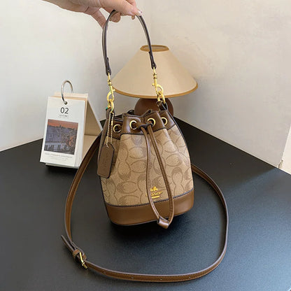 Stylish Women's Crossbody Diaper Bags Designer Leather Shoulder Handbag Elegant Tote Purse Luxury Classic Ladies Messenger Bag