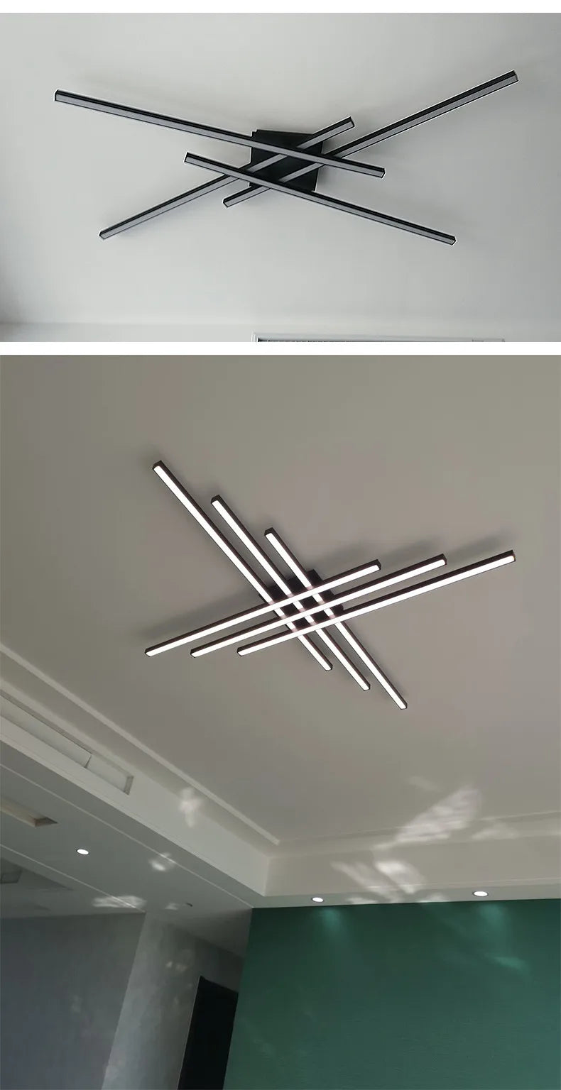 Ceiling light simple modern bedroom  atmosphere duplex villa hall Nordic lamps minimalist living room lamp room ceiling lights