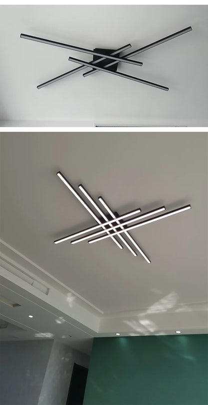 Ceiling light simple modern bedroom  atmosphere duplex villa hall Nordic lamps minimalist living room lamp room ceiling lights