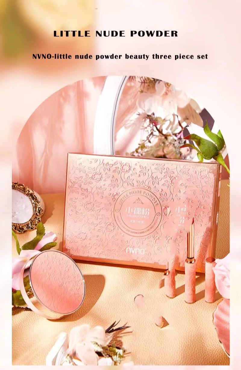 Make Up Sets Eyeliner Pencil Eyeshadow Highlighter Shadows Face Powder Foundation Concealer Lipstick Wholesale Cosmetic Gift Box