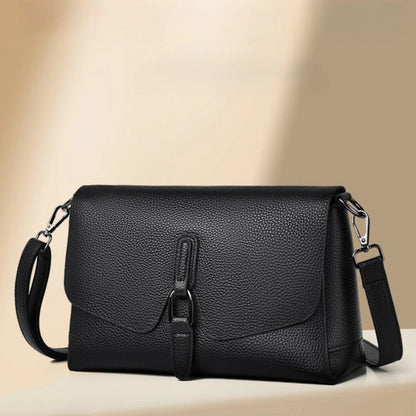100% Genuine Cowhide 3 layers Shoulder Bag For Women Ladies Designer Soft Crossbody Bags Luxury High Quality Purses Handbags Sac