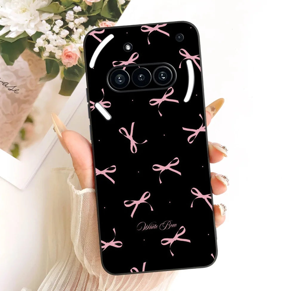 Casing For Nothing Phone (3a) A059 Cover For Nothing Phone 3a Case Silicone Cute Cat Fashion Butterfly Funny Painted