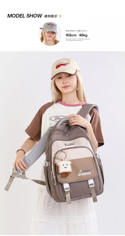 2025 Waterproof Girl Backpack Children School Bags for Kids Book Bag Children New School Backpack Girls mochila infantil escolar