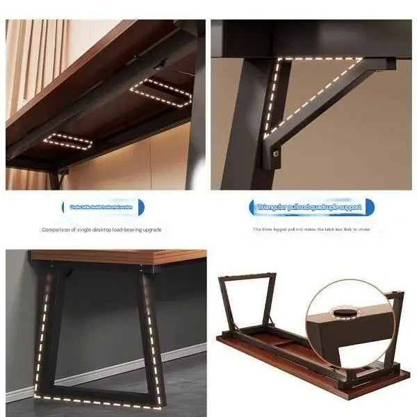 32mm Thickness 100/120/140/160cm Office Computer Desks Study Table Gaming Room Desk Furniture for Home And Office Settings