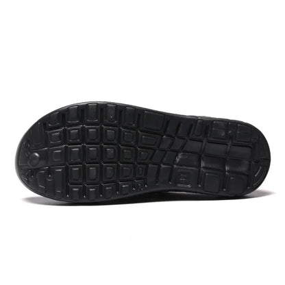 Summer Outdoor Men's Slippers Garden Clogs Male Casual Shoes Fashion Luxury Sandals Comfort Home Soft Slippers 40-47
