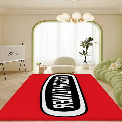 F-FreightlinerS Hallway Carpet Non-Slip Laundry Room Mat Laundry Decor Balcony Child Living Room Bedside Area Rugs