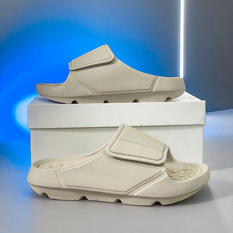 Outdoor Sandals Beach Casual Shoes New Summer Men Massage Slippers Sides Indoor Soft Sole Slides Men Flip-flops Men's Footwear