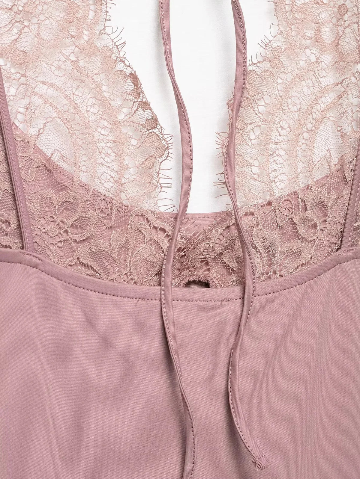 KONDALA Trendy Party Sexy Women Jumpsuit Patchwork Lace Halter Backless Bodysuit New Fashion 2026 Spring Summer Holiday Jumpsuit