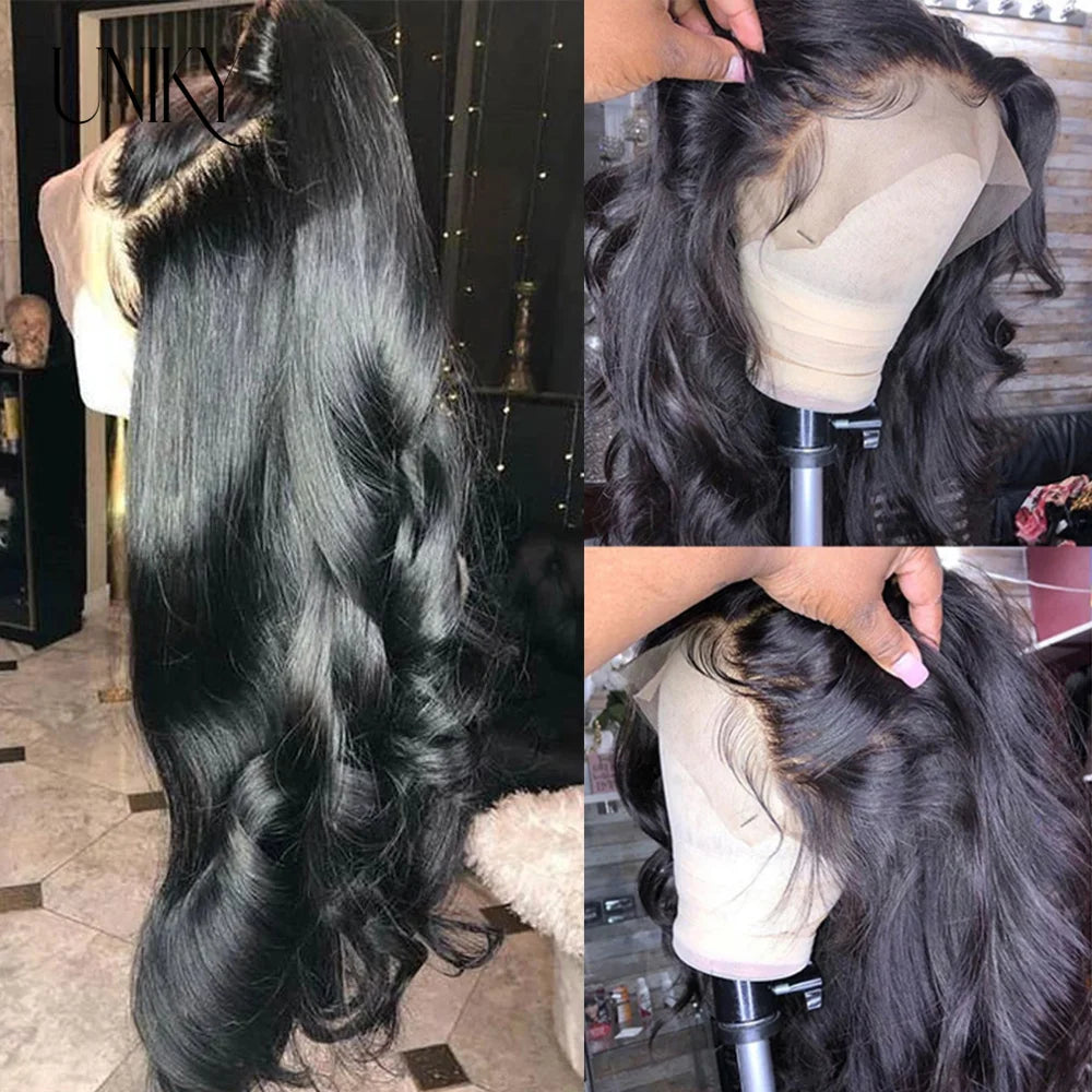 Body Wave 13x4 Lace Front Ombre Wig Human Hair Wig For Women Brazilian Blonde 1b/4/27/30 Lace Frontal Wig On Sale Clearance