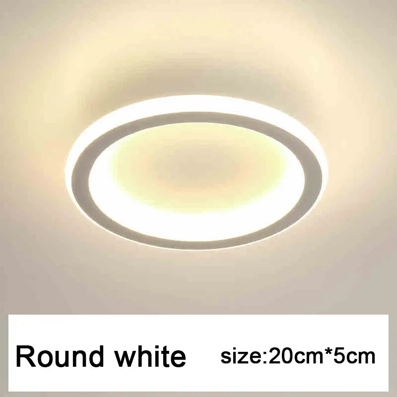 LED Strip Aisle Ceiling Lights Modern Minimalist Living Room Lamps For Balcony Entrance Staircase Home Decor corridor lamp