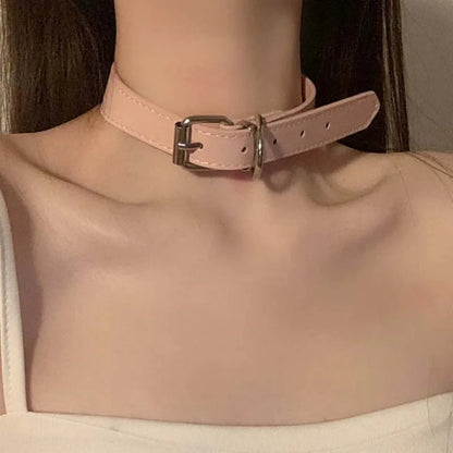 Trendy Punk Dog Claw Bone Choker Necklaces for Women Girls Sweet Cool Black Pu Leather Charms Necklaces Y2K Party Jewelry Gifts