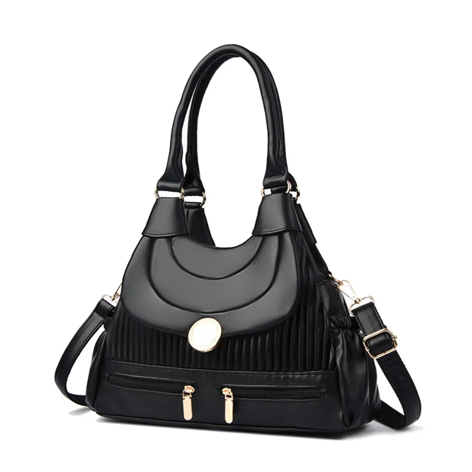 Genuine Brand Luxury Handbags for Women Designer Fashion Tote Bag High Quality Soft Pu Leather Shoulder Crossbody Hand Bags Sac