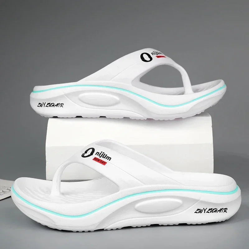 Summer Men Slippers Non Slip EVA Flip Flops Lightweight Home Sandals Soft High Quality Slides Fashion Outdoor Beach Bathroom