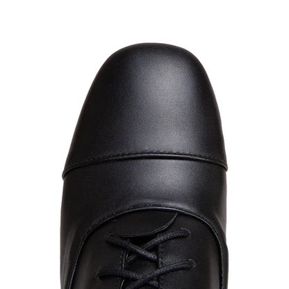 Sexy Ankle Boots For Women Winter Shoes Custom Black White High Heels Lace Up Short Boot Autumn Pumps Large Size 43 WSH5218