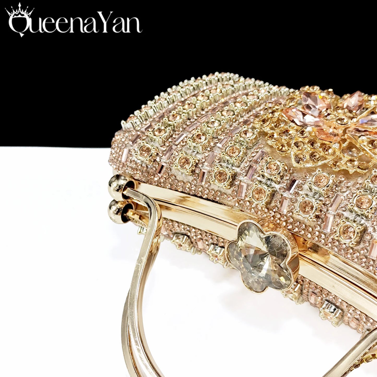 2026 Diamond Women Luxury Clutch Evening Bag Wedding Crystal Ladies Cell Phone Pocket Purse Female Wallet for Party Quality Gift