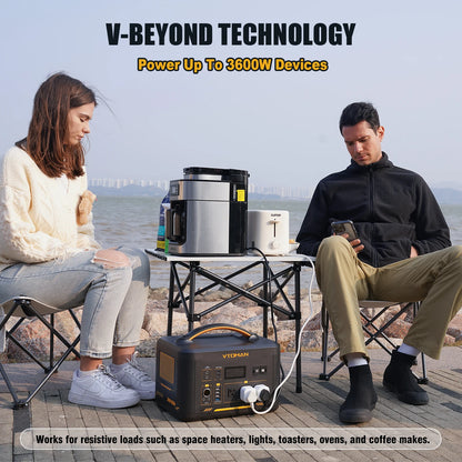 VTOMAN JUMP 1800 Power Station 1548Wh LiFePO4 Battery 1800W Emergency Power Supply for Outdoor Camping Home Energy Power