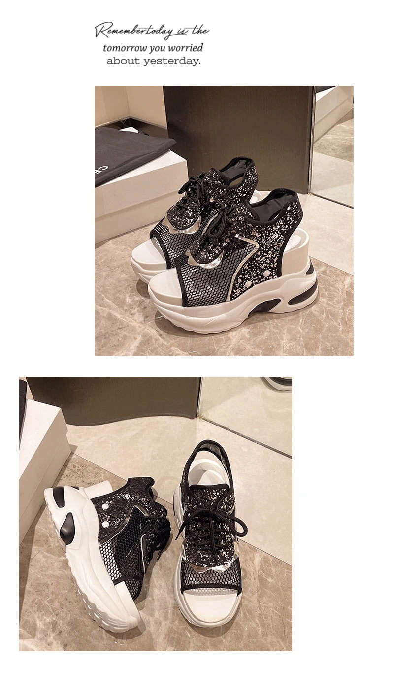 Platform Shoes Woman Sandal Roman Women Sports Sandals Fashion Sneakers Comfortable Wedge Luxury Designer Elegant Summer 2026