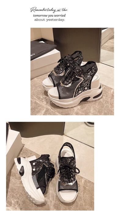 Platform Shoes Woman Sandal Roman Women Sports Sandals Fashion Sneakers Comfortable Wedge Luxury Designer Elegant Summer 2026