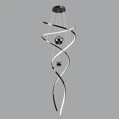 Modern home decor led lights pendant light lamps forstaircase Chandeliers for living room hanging light indoor lighting