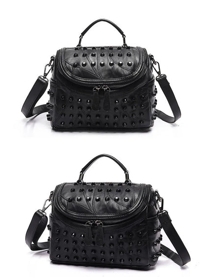 Luxury Women Genuine Leather Bag Sheepskin Messenger Bags Handbags Famous Brands Designer Female Handbag Shoulder Bag Sac
