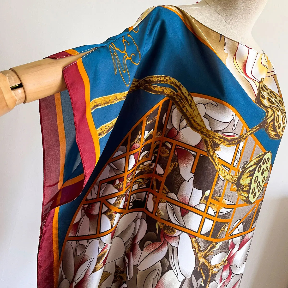 New 2025 Dubai Abaya For Women Summer Short Sleeve Cotton Dress Gold Stamping Loose Lady Maxi Islam African Dress With Big Scarf