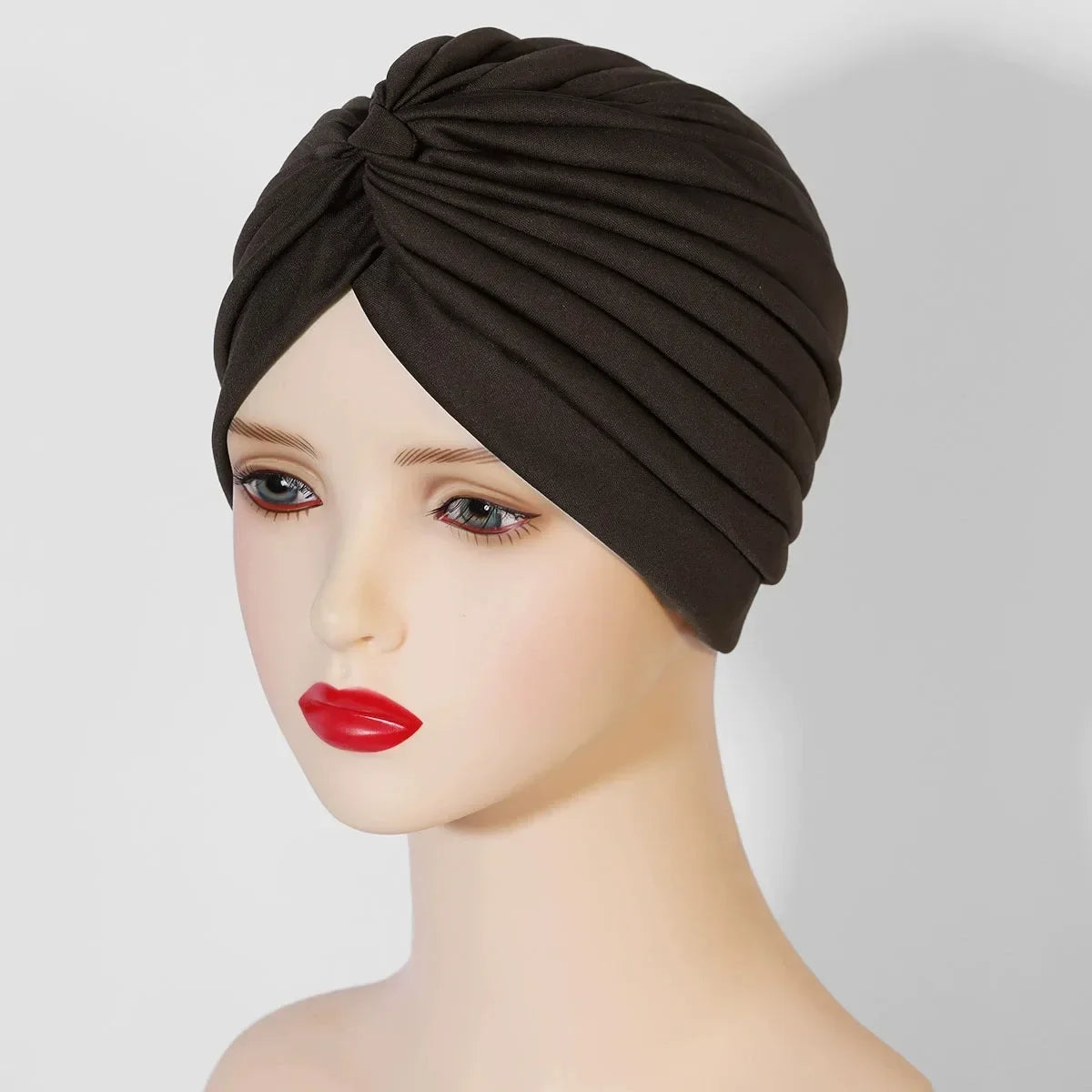 Women's Elastic Pullover Yoga Hat Watermelon Headscarf Hat Indian Headwrap Middle Eastern Muslim Hat