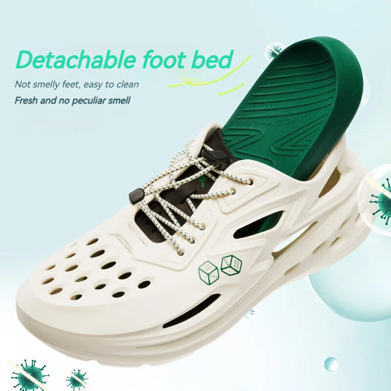 361 Degrees BIG3 Men'S Women's Sports Slippers Summer Outdoor Non-Slip Detachable Beach Casual Sandals And Slippers 672426717