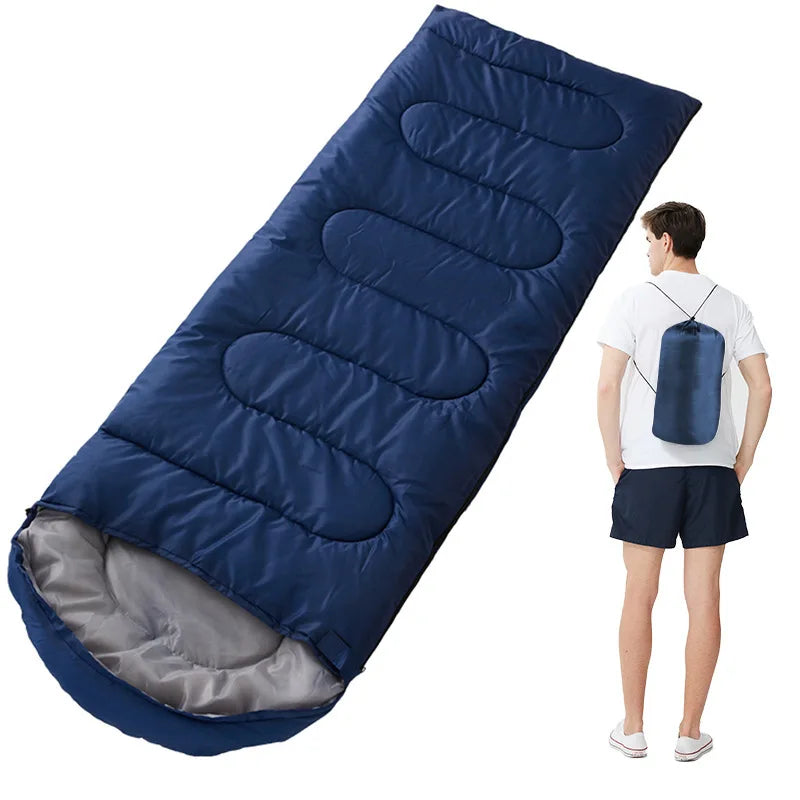 Sleeping Bag Outdoor Camping Camping Travel Four Seasons Universal Double Splicing Outdoor Sleeping Bag