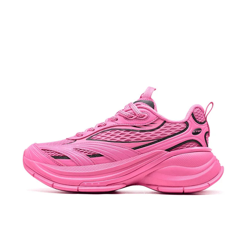 Xtep Basque 3.0 Trendy Cushioning Stable Soft Flexible Rubber Thick Sole Daily Sports Female Shoes 874218320006