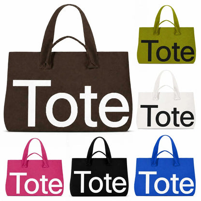 Women Letter Print Hobo Bag Large Capacity Shoulder Bag Underarm Bags for Daily Office Work Outing Social Occasions