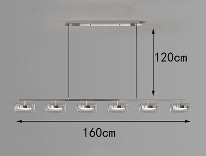Nordic Home Decor Dining Room Pendant Lamp Lights Indoor Lighting Ceiling Lamp Hanging Light Chandelier Lamps for Living Room