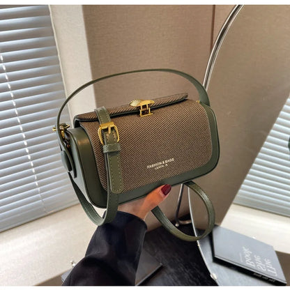 Simple Fashion Mini Square Women Crossbody Bags 2026 Luxury Designer Purses And Handbags Box Shape Pure Color Shoulder Satchels