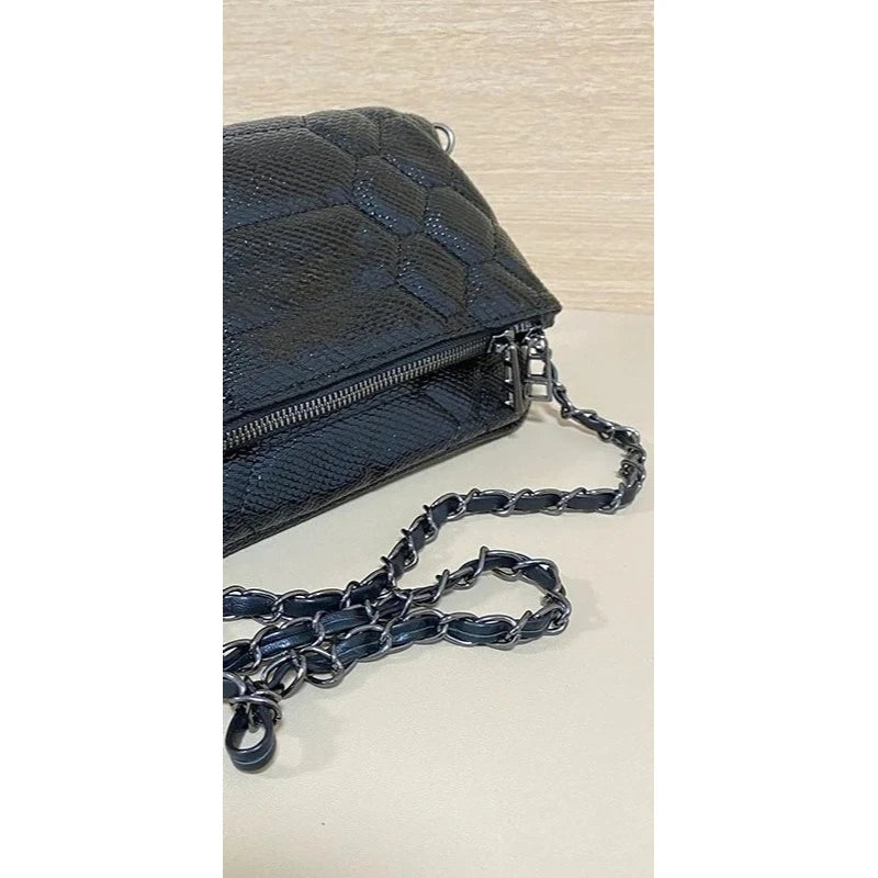 New Fashion Women Envelope Bag PU Leather Retro Crossbody Bag Luxury Design Ladies Shoulder Bag