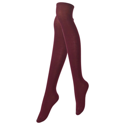 RMSWEETYIL Thigh High Socks for Women Cute Sexy Goth Lolita Over The Knee Socks Cotton Long Tall Knee High Stockings